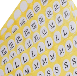 Самоклеящиеся этикетки для одежды